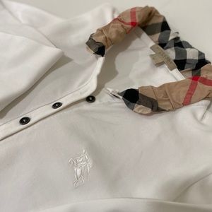 Burberry white shirt 🤍